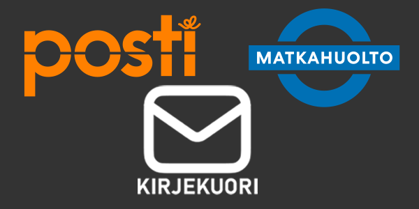 Posti ja Matkahuolto logot